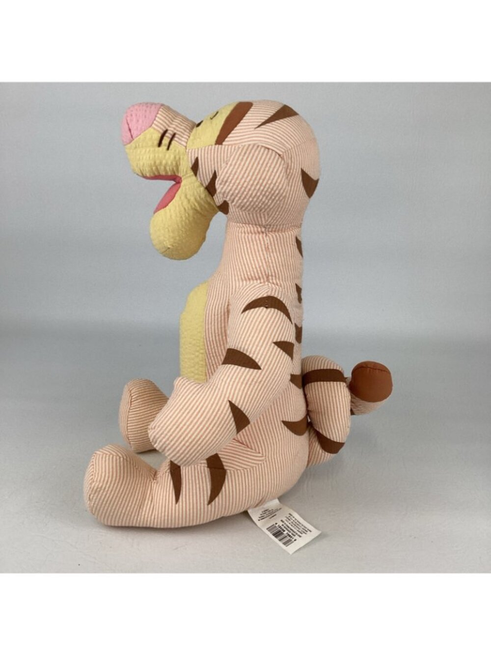Disney Store Winnie Pooh Friends Seersucker Tigger 13" Plush Stuffed Animal Toy - Picture 4 of 7
